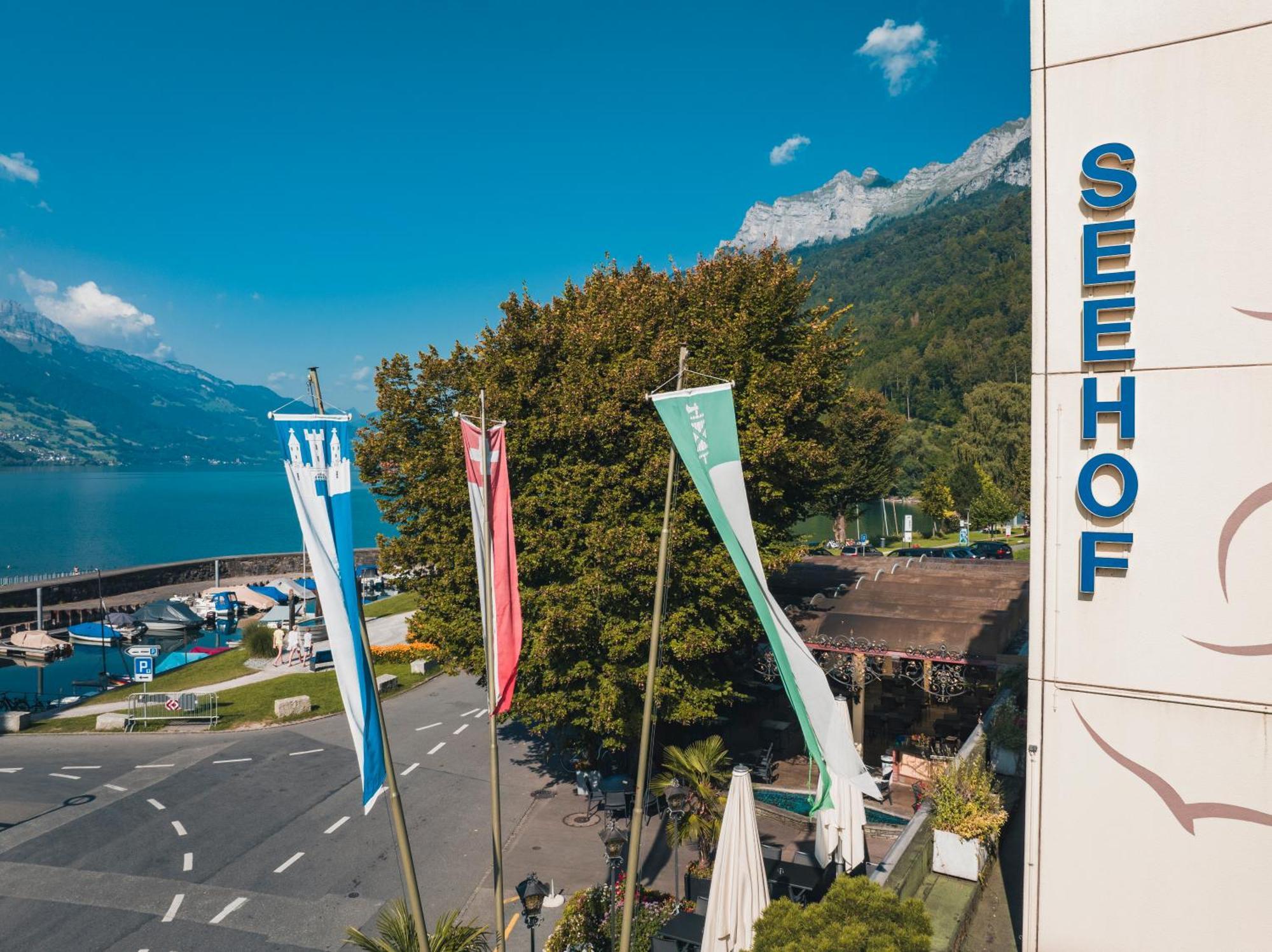Hotel Seehof Superior Walenstadt Luaran gambar