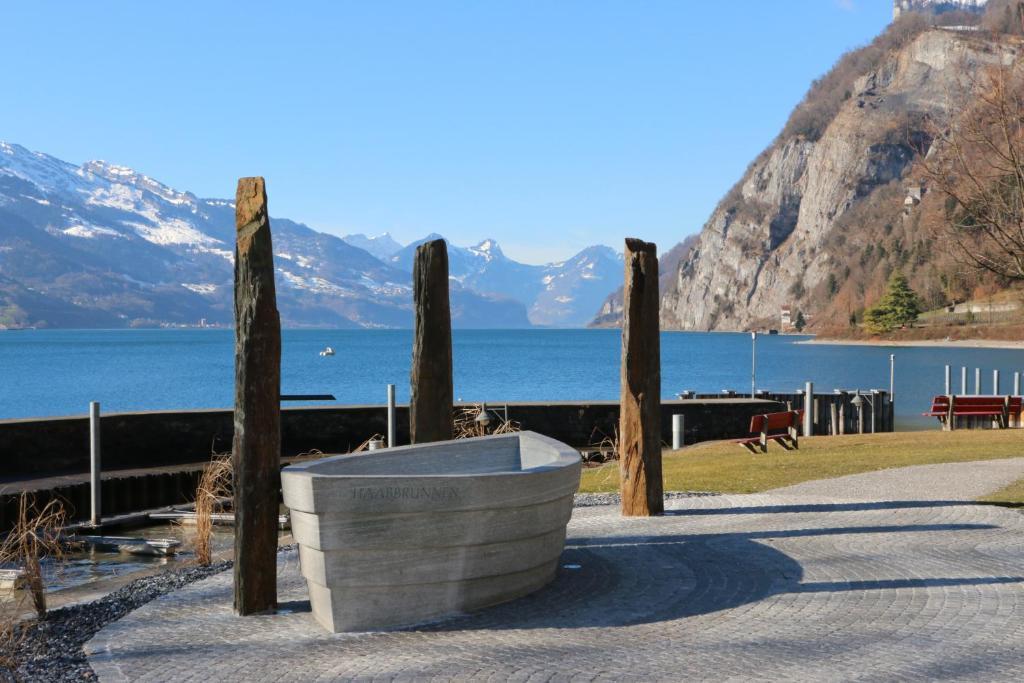 Hotel Seehof Superior Walenstadt Bilik gambar